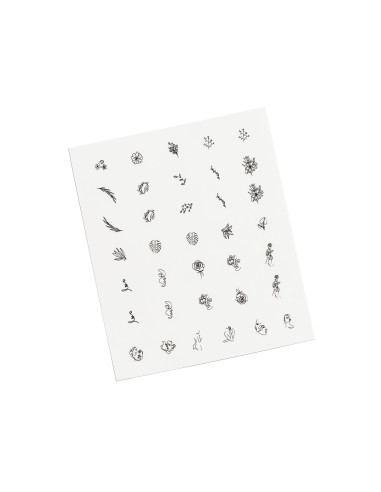 Nail Water Stickers 02