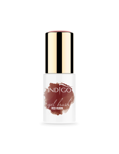 Red Rubin Gel Brush 5 ml
