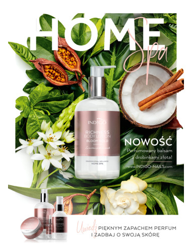 Plakat Bloom Gold Home SPA PL