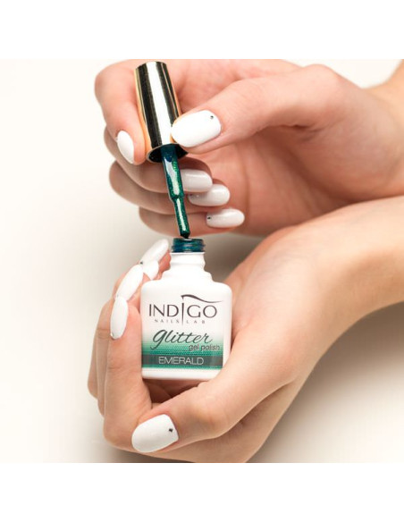 Emerald Glitter Gel Polish 7ml