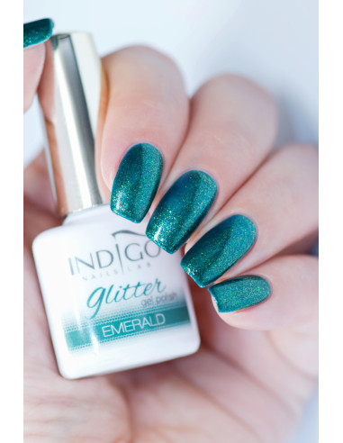 Emerald Glitter Gel Polish 7ml