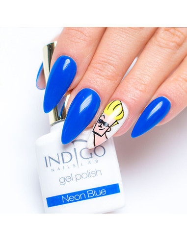 Neon Blue Gel Polish 7ml