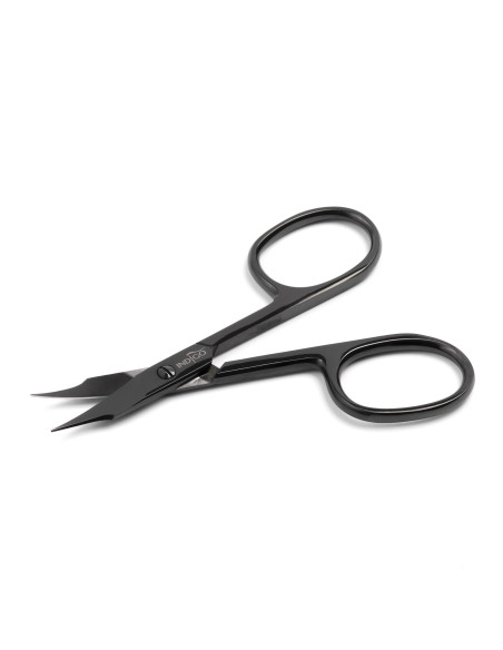 Black scissors with short blade