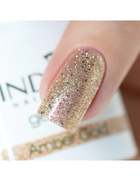 Amber Gold Gel Polish 7 ml