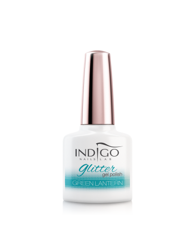 Green Lantern Glitter Gel Polish 7 ml