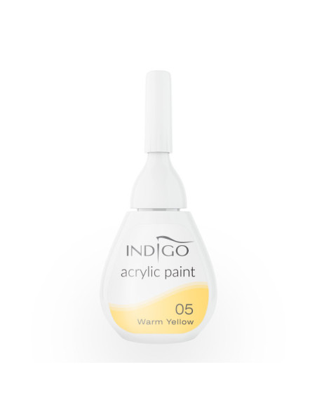 Acrylic paint 05 - Warm Yellow 10 ml