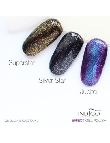 Silver Star Effect Gel Polish 7ml