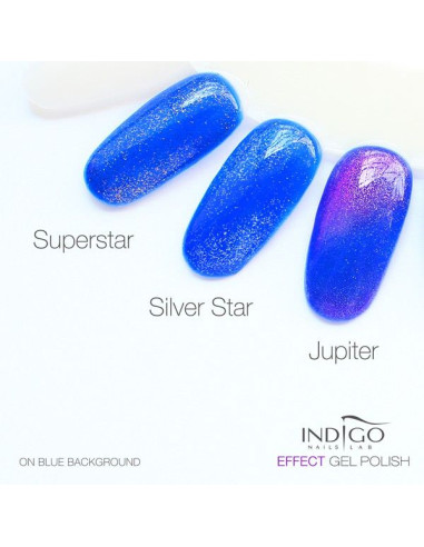 Silver Star Effect Gel Polish 7ml