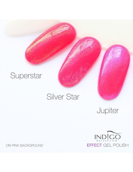 Silver Star Effect Gel Polish 7ml
