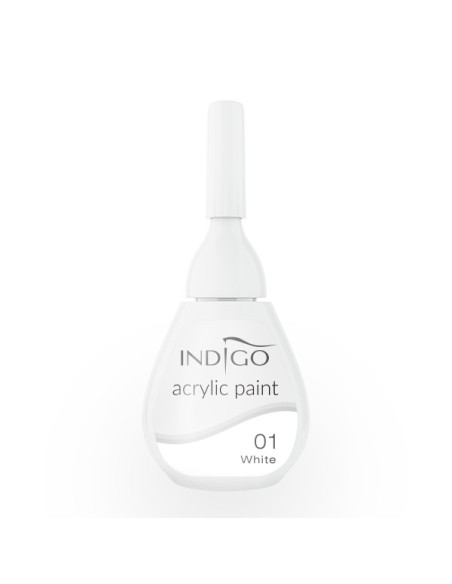 Farbka akrylowa 01 - White 10 ml