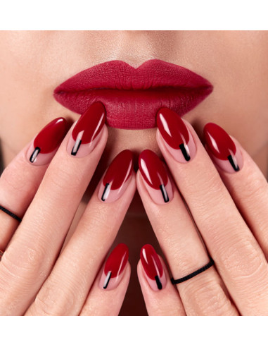 Retro Red Gel Polish
