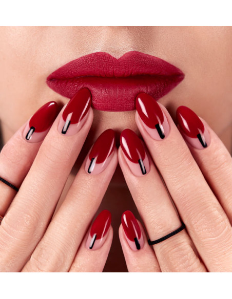 Retro Red Gel Polish