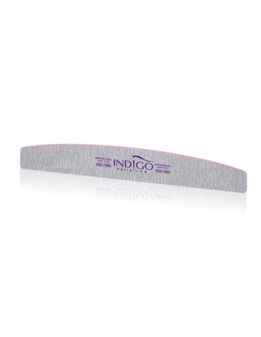 Disposable Nail File Zebra Half Moon 100/180