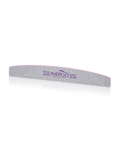 Disposable Nail File Zebra Half Moon 100/180