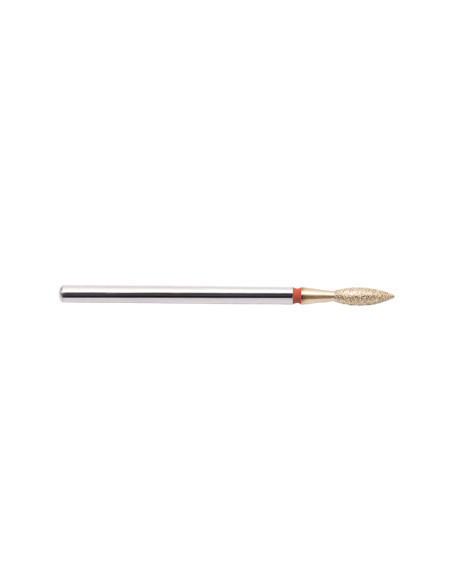 Flame-shaped nail drill bit by Kate Zett