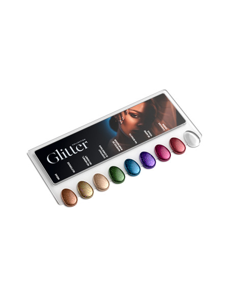 Glitter colour chart