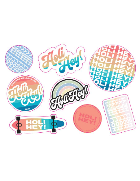 Stickers Holi Hey!